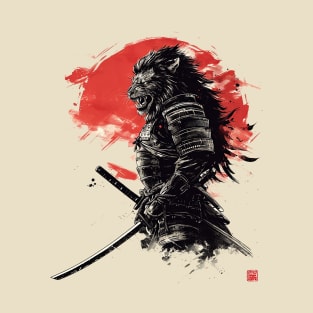 samurai lion T-Shirt