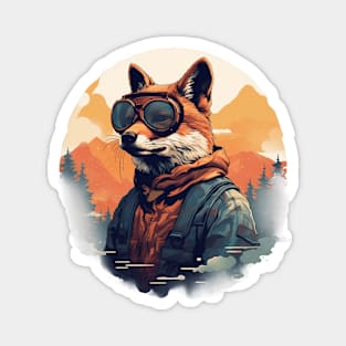 Cool Fox Explorer Magnet