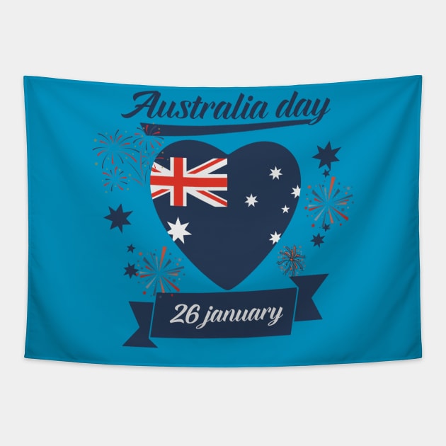 australia day 26th january Tapestry by ahnoun