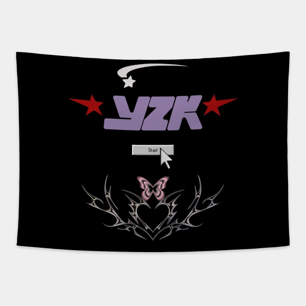 y2k Tapestry by vaporgraphic