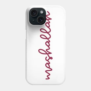 mashallah - maroon red Phone Case