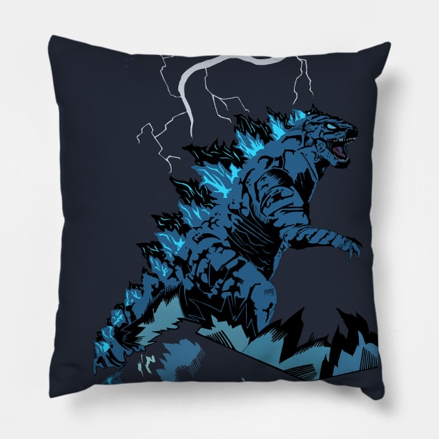 Godzilla Pillow by sketchart