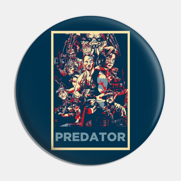 Predator Pin by TEEVEETEES