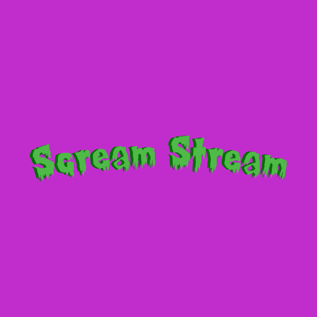 Scream Stream Text Logo by Scream Stream 