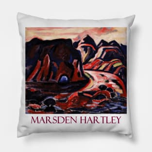 Valley Road (1920) by Marsden Hartley Pillow