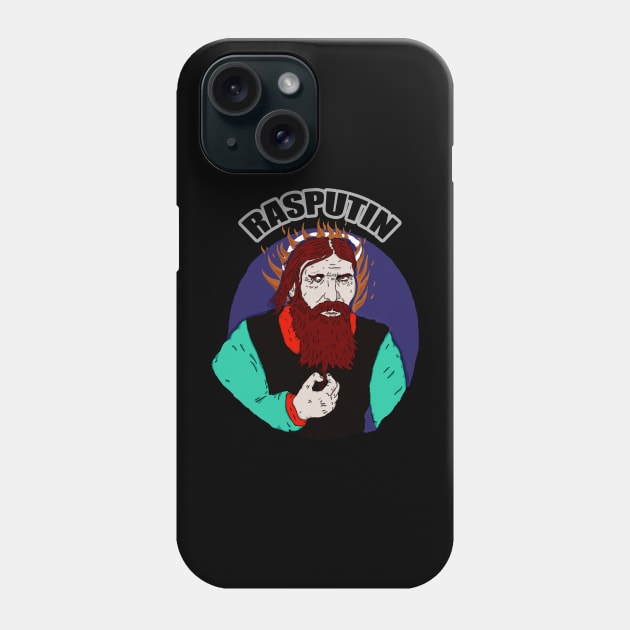 grigori rasputin Phone Case by Ragna.cold