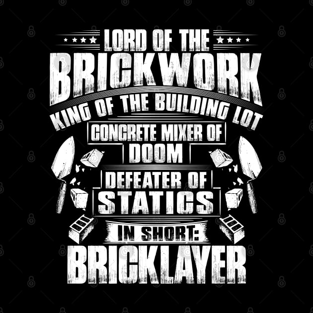 Bricklayer/Brickmason/Mason/Brickwork/Gift/Present by Krautshirts