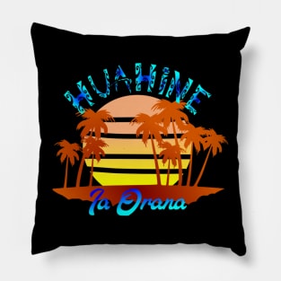 HUAHINE (Blue lagoon) Pillow