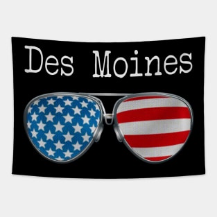 AMERICA PILOT GLASSES DES MOINES Tapestry