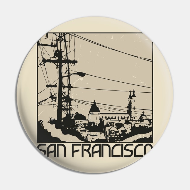 San Francisco Pin by aidsch