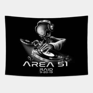 Area 51 Raid / Alien Scratcher Tapestry