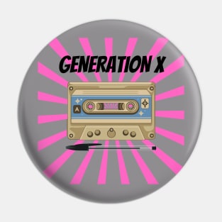 Generation X Pin