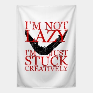 Artist stuck creatively Tapestry