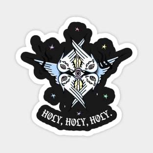 Seraphim Angel Christian Traditional Tattoo Flash Magnet