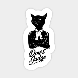 Cat Judge Magnet