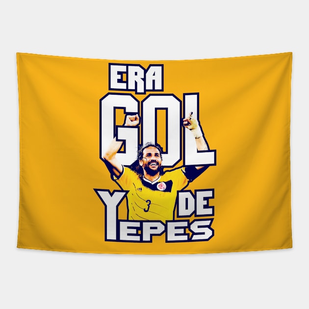 Era gol de Yepes Tapestry by dhaniboi