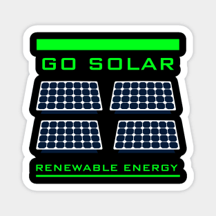 Go Solar Magnet