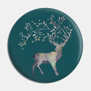 Season Spirit Of Deer Pin