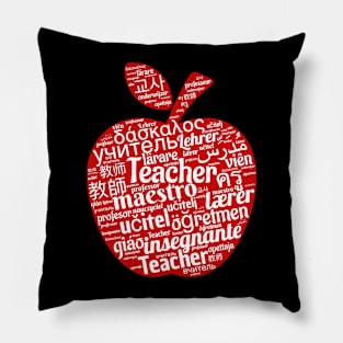 Teaching Around the World Pillow