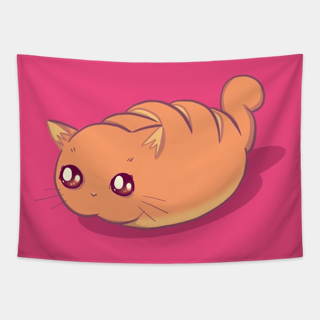Loaf Cat Tapestry by LVBart