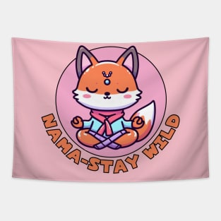 Foxy Yoga instructor Tapestry