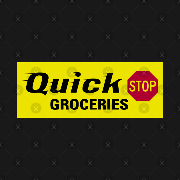 Quick Stop Groceries Clerks TShirt TeePublic