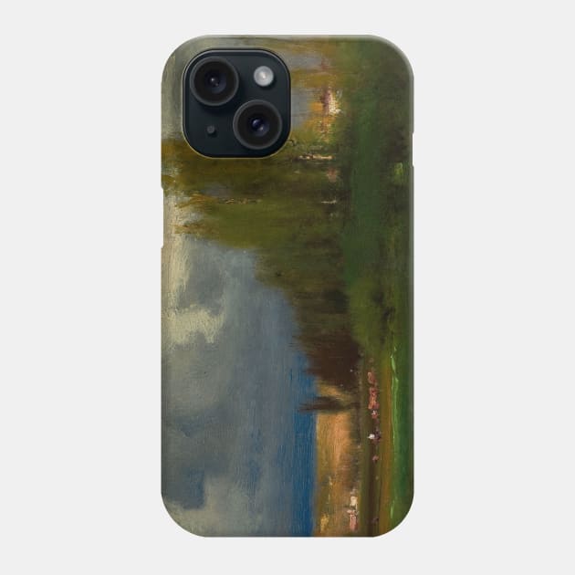 Landscape Study by George Inness Phone Case by Classic Art Stall
