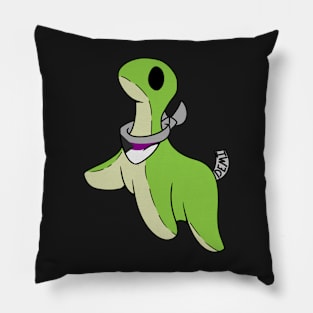 Demisexual/Demiromantic pride Nessie Pillow