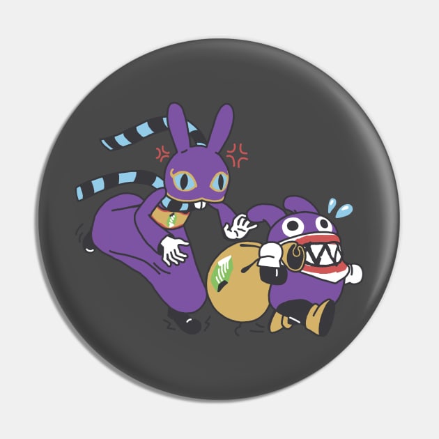 Ravio Chasing Nabbit Pin by ConnorGotchi