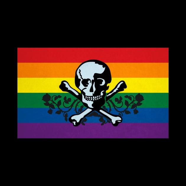 Pride Pirate Flag by BeSmartFightDirty