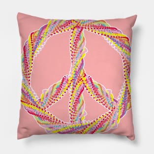 Peace sign Pillow