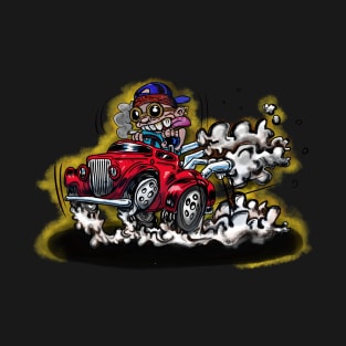 So Cal Hot Rod drag racing cartoon T-Shirt