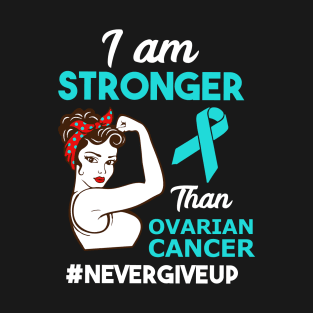 Ovarian Cancer Awareness design for Women T-Shirt