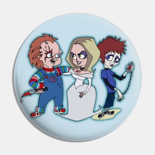 BEETLEJUICE TOON CHUCKY FAM Pin