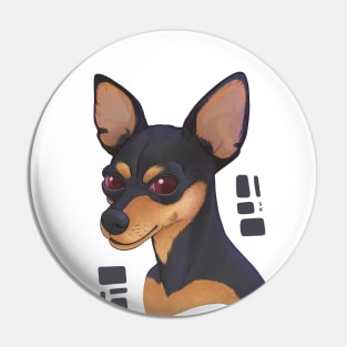 PINSCHER DOG Pin