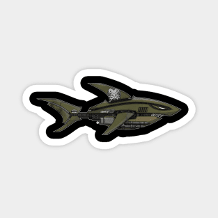 MECHA SHARK Magnet