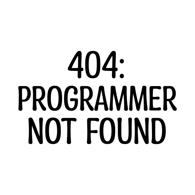 404: Programmer Not Found Programming by Furious Designs