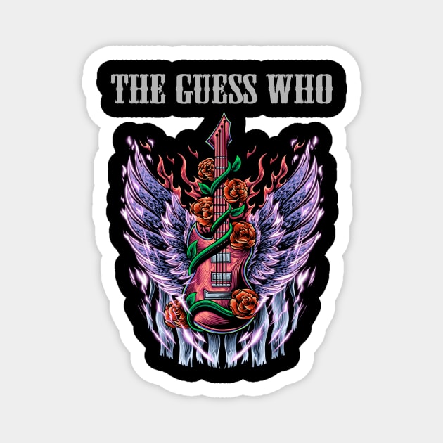 THE GUESS WHO BAND Magnet by Kiecx Art