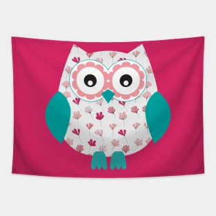 Cute Owl Tapestry