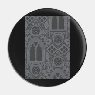 Windows Of Whitby Grey Days Pattern Pin