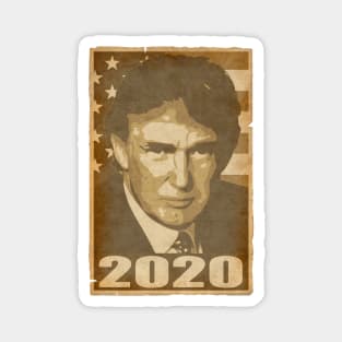 Donald Trump 2020 And Stripes Magnet