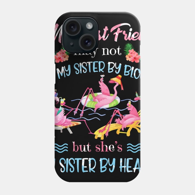 My Best Friend Is My Sister By Heart Phone Case by Kaileymahoney