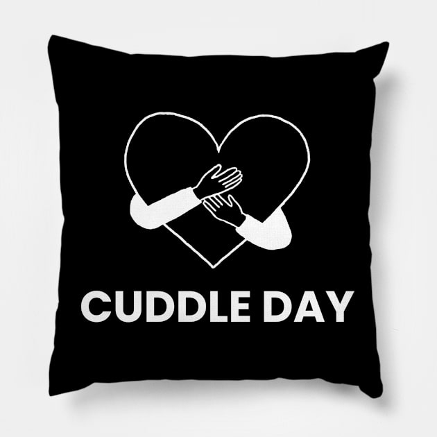 CUDDLE DAY Pillow by FanDesignsCo