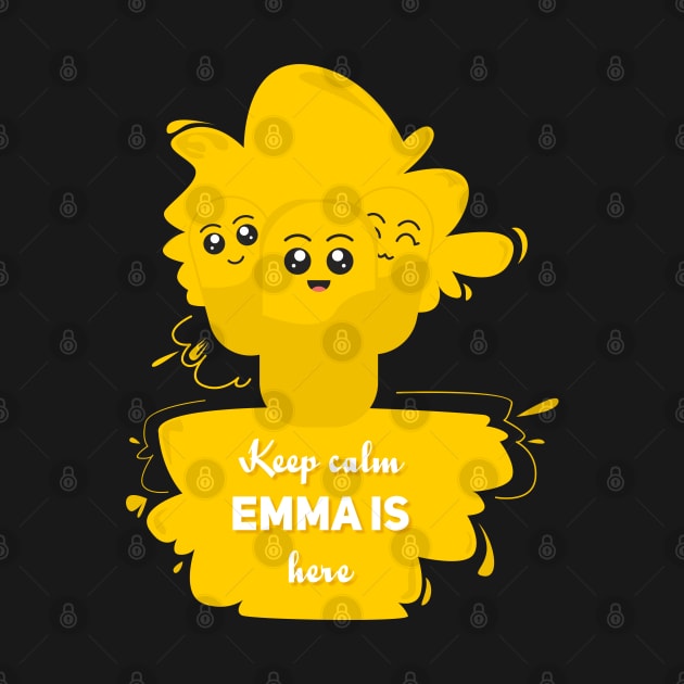 Keep calm, emma is here by Aloenalone