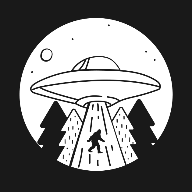 UFO Bigfoot Abduction Conspiracy Theory by UNDERGROUNDROOTS