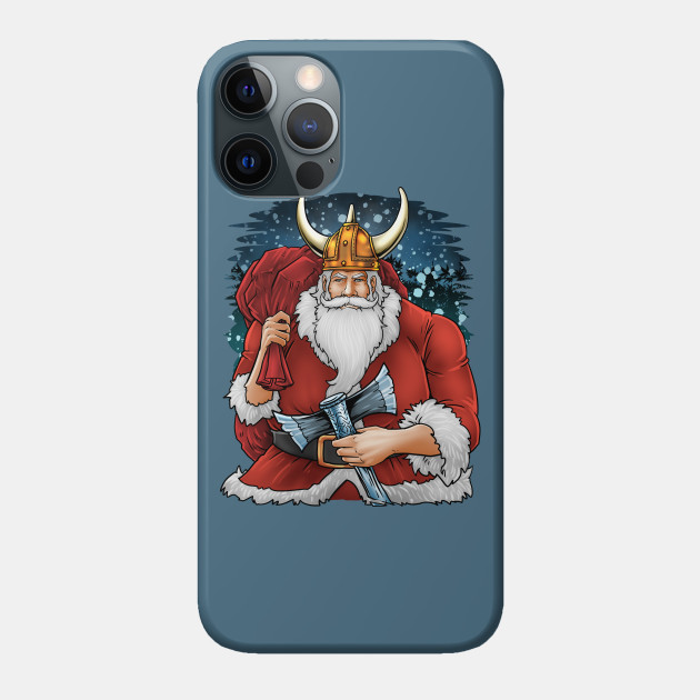 Viking Santa - Santa Claus - Phone Case