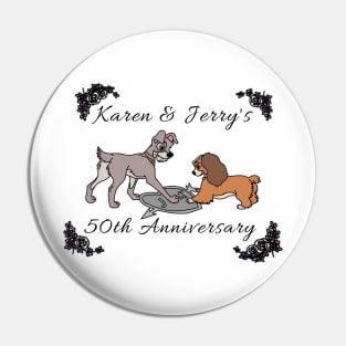 Karen and Jerry's 50th Anniversary Pin