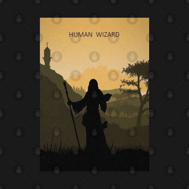 Human Wizard by Rykker78 Artworks