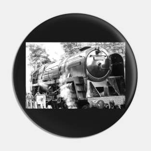 Vintage steam train on the Norfolk Poppy Line Pin