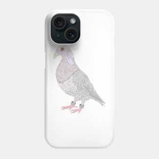 The Love/Hate Pigeon Phone Case